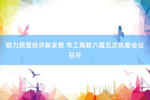 助力民营经济新发展 市工商联六届五次执委会议召开