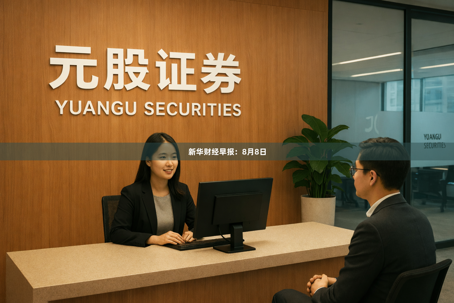 新华财经早报：8月8日
